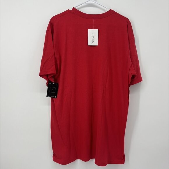 Nike North Houston Wolfpack T Shirt Mens Size Large Red College Loose Fit - Picture 2 of 6